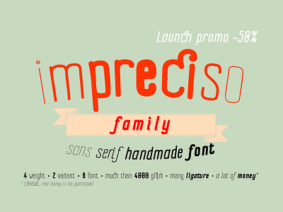 Impreciso Font Family
