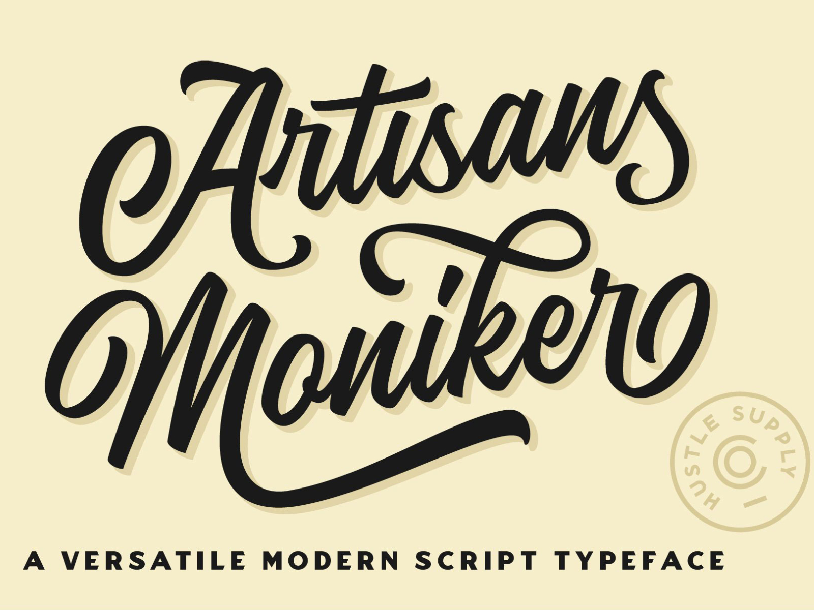 artisan display typeface download