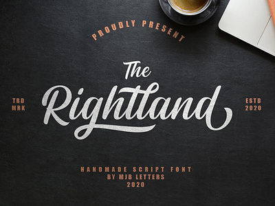 Rightland - Modern Bold Script