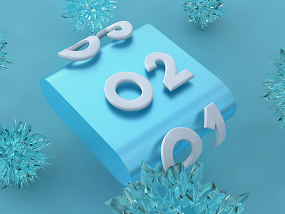 C4D | BLUE - ICE