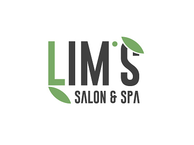 LIM'S SALON AND SPA | ALTERNATIVE OPTION branding canada design designer logo saigon toronto typography vector vietnam