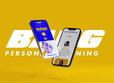 2021 | Bang Fitness Website Design app branding canada designer saigon toronto ui ux vietnam website design