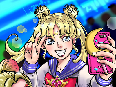 Sailormoon team up