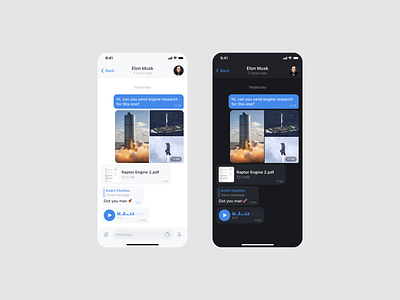 Messenger App Concept - UI/UX Design