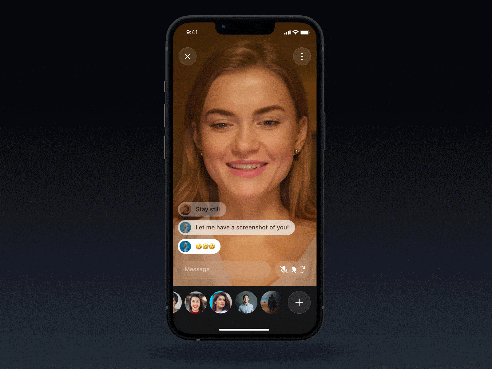 Video Call Mobile App - UI/UX Concept