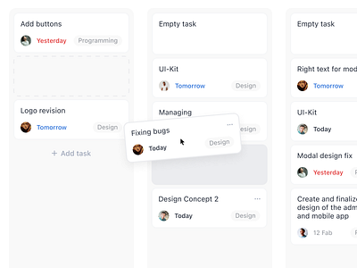 Task management - Easykanban