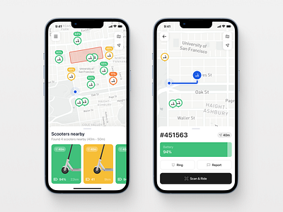 eScooter Rental App