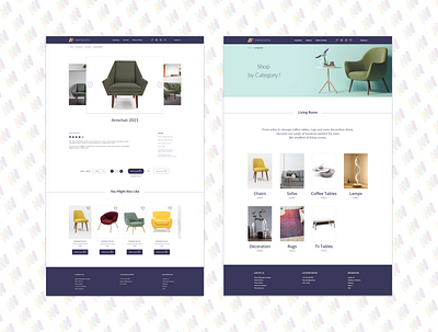 Maynooth Furniture design ecommerce furniture website online shopping ui ux website