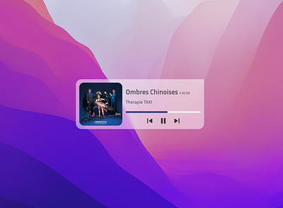 Mini Player design ui