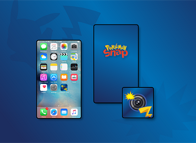 Daily UI 005 | Pokemon Snap | App Icon appicon dailyui icon mobile mobilegame ui