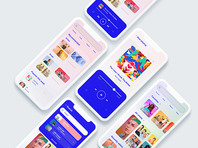 Daily UI 009 | Music Mobile App | Music Player