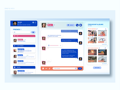 DAILY UI #013 - Direct Messaging
