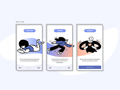DAILY UI #023 | Onboarding