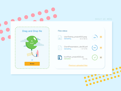 DAILY UI #031 | File Upload