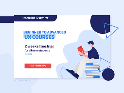 DAILY UI #036 | Special Offer 036 daily 100 challenge daily ui 036 dailyui dailyuichallenge online course online courses special offer ui ui design uidesign uiux uiuxdesigner