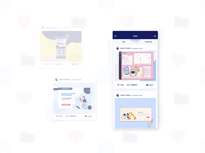 DAILY UI #047 | Activity Feed
