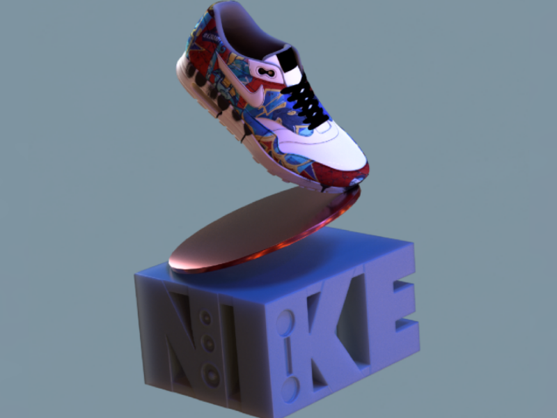 Set design - Nike air max one