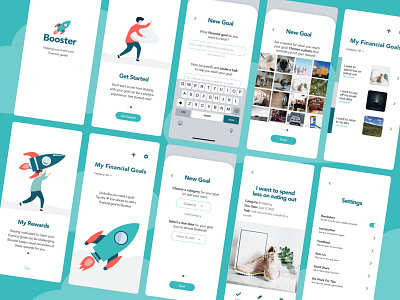 Booster App - Reach Your Financial Goals!