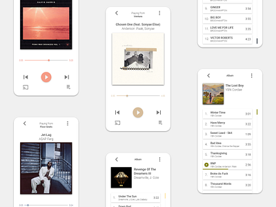 DailyUI#009 | Music Player