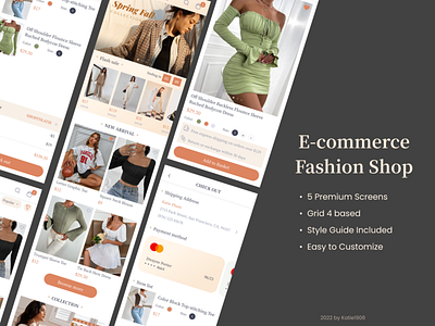 E-commerce Fashion Shop Web App Design app apparel app clothing app concept e commerce shop fashion app fashion shop shopping app shopping mobile app shopping web shopping web app