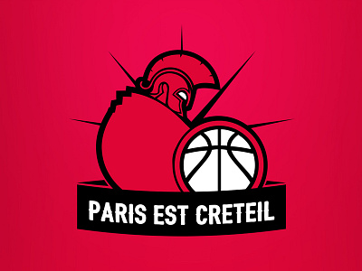 Creteil trojan basketball team logo