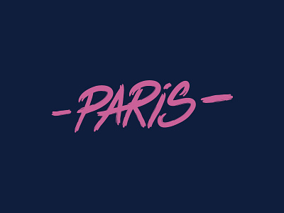 Paris Type basketball brush dirty font lettering paris sport type typography