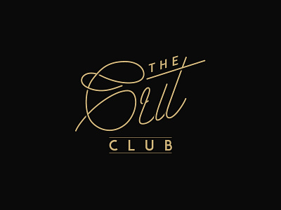 Cut Club Logo club cut hair haircut handwriting lettering logo logotype scissors typography
