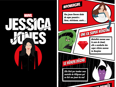 Netflix Jessica Jones Infographic