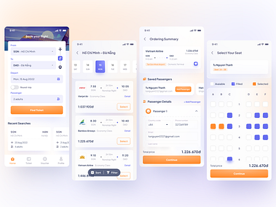 Flight Booking Mobile App