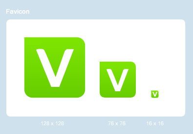 V blooming favicon green growth logo modern spaceman