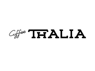 THALIA COFFEE design illustration logo