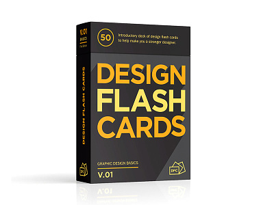 Design Flash Cards book cover branding education flash cards flashcards graphic design learning packaging principles product