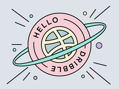 Hello Dribbble dribbble firstshot hello