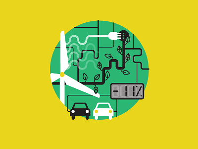 Smart Tecnologies energy europe illustration illustrator industry save smart grid smart meter vector