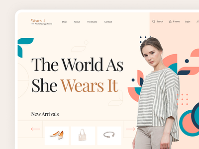 Shop E-commerce Landing Page