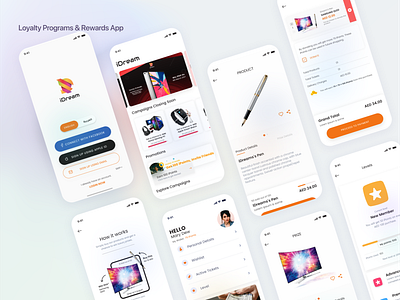 Loyalty Programs & Rewards App Design - UI UX by Bilal Ahmed on Dribbble