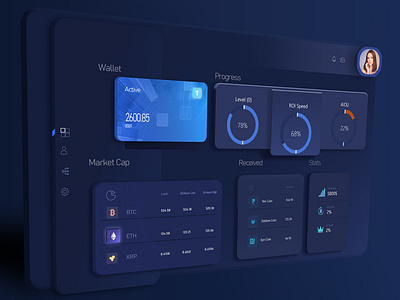 Dashboard user interface