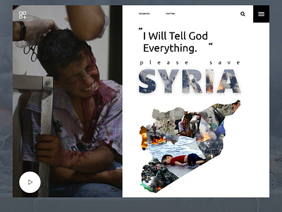 I will tell God everything : Save Syria animation app branding design flat illustration logo minimal muslims save syria space syria syrianart typography ui design