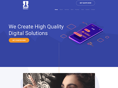 Strong UX Website Design needed for UX Design Agency app application clean minimalist modern simple technology ux