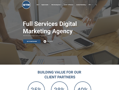 A Website to reflect where we are headed, not where we stand now clean digitalmarketing digitalmarketingagency internet marketing marketing agency minimalist modern simple web page