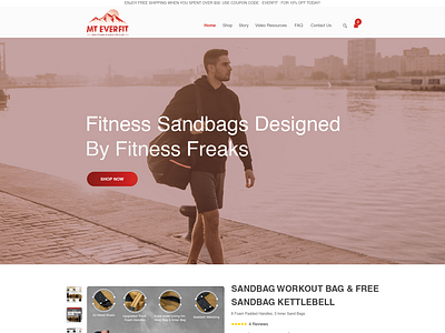 Fitness Niche Product Page Design For Fitness Junkies