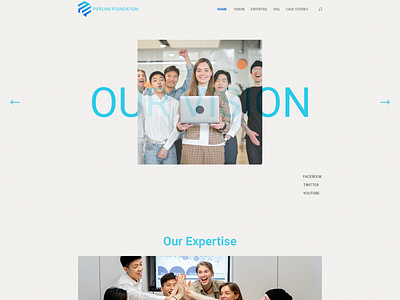 A lightweight design for a non-profit initiative - Pipeline Foun