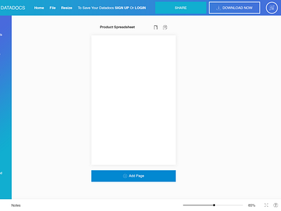 Data-Analysis Application Design