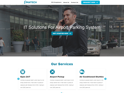 IT Solution Company - Targeting off Airport Parking System / Air clean modern parking platform technology