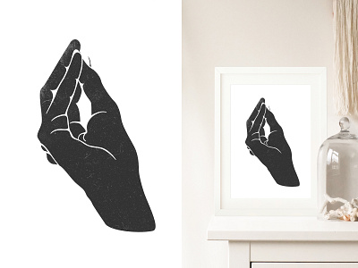 How To Speak Italian frame funny gesture hand illustration italian language poster print speak wall art