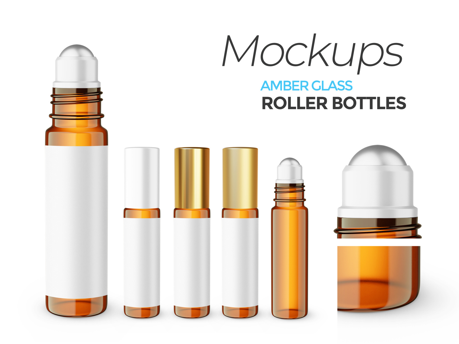 Dribbble - Roller-Bottle-Glass-1.jpg by Tsvetelina Hristova