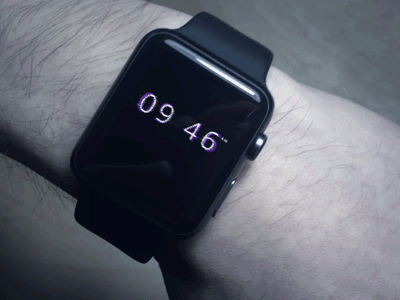 Simple Watch Face animation face simple，gif，ae watch