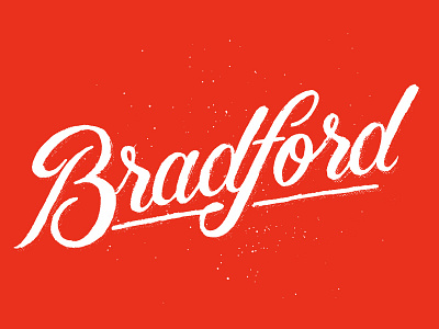 Bradford General brush brush script dream hand lettering hand type letter lettering title sequence type typography vintage