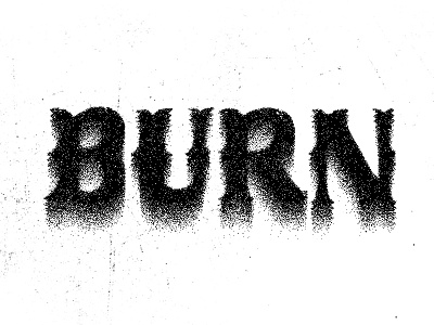 Burn Experiment brush brush script dream hand lettering hand type letter lettering pattern title sequence type typography vintage