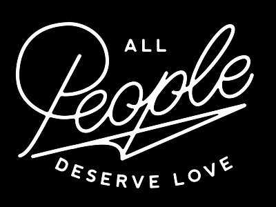 All People adventure death hand lettering lettering skull type typography